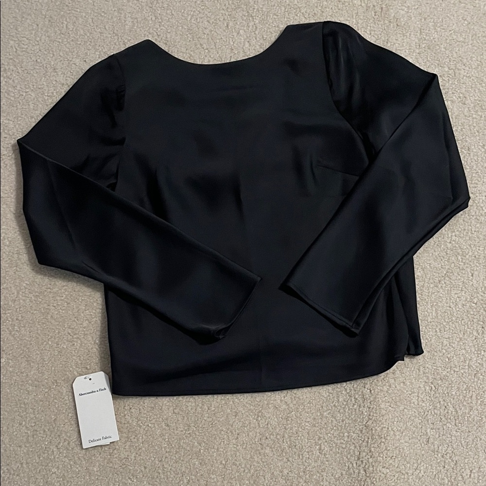 Abercrombie Classic Black Blouse